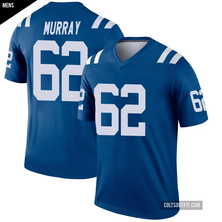 Men's Indianapolis Colts ＃62 Bill Murray Royal Legend Jersey