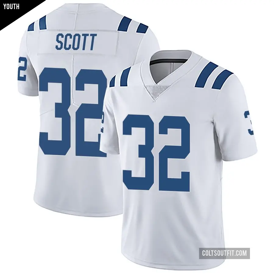 Youth Indianapolis Colts ＃32 Daniel Scott White Limited Vapor Untouchable Jersey