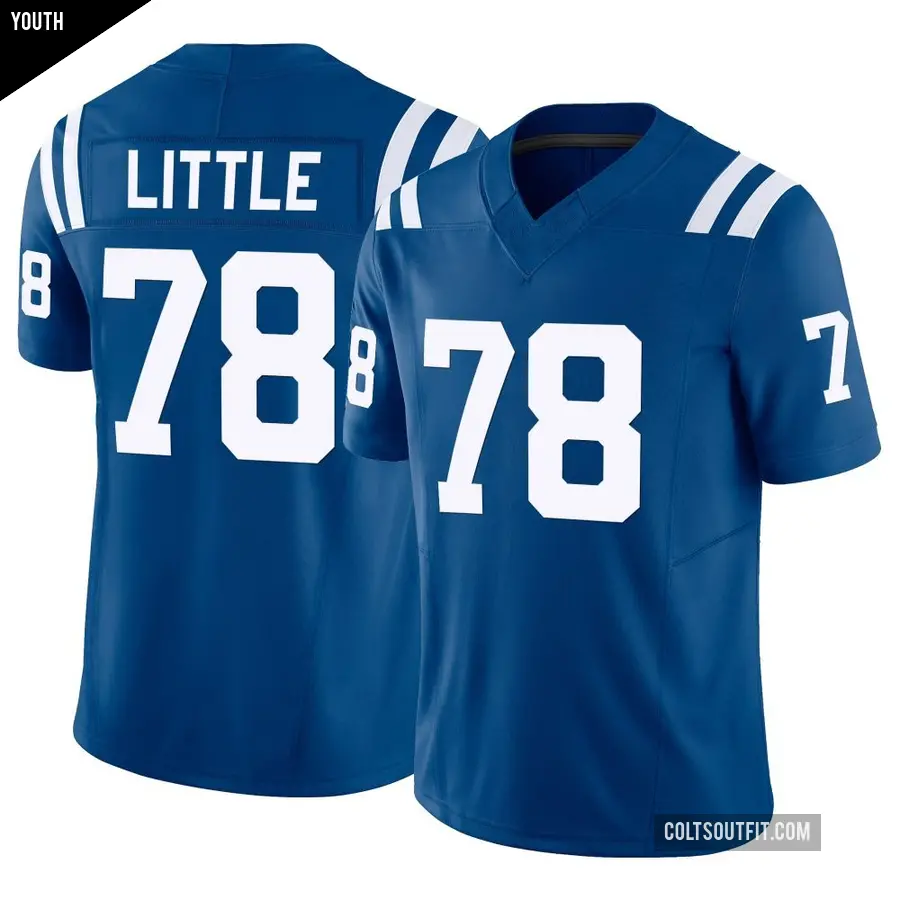 Youth Indianapolis Colts ＃78 Desmond Little Royal Limited Vapor F.U.S.E. Jersey