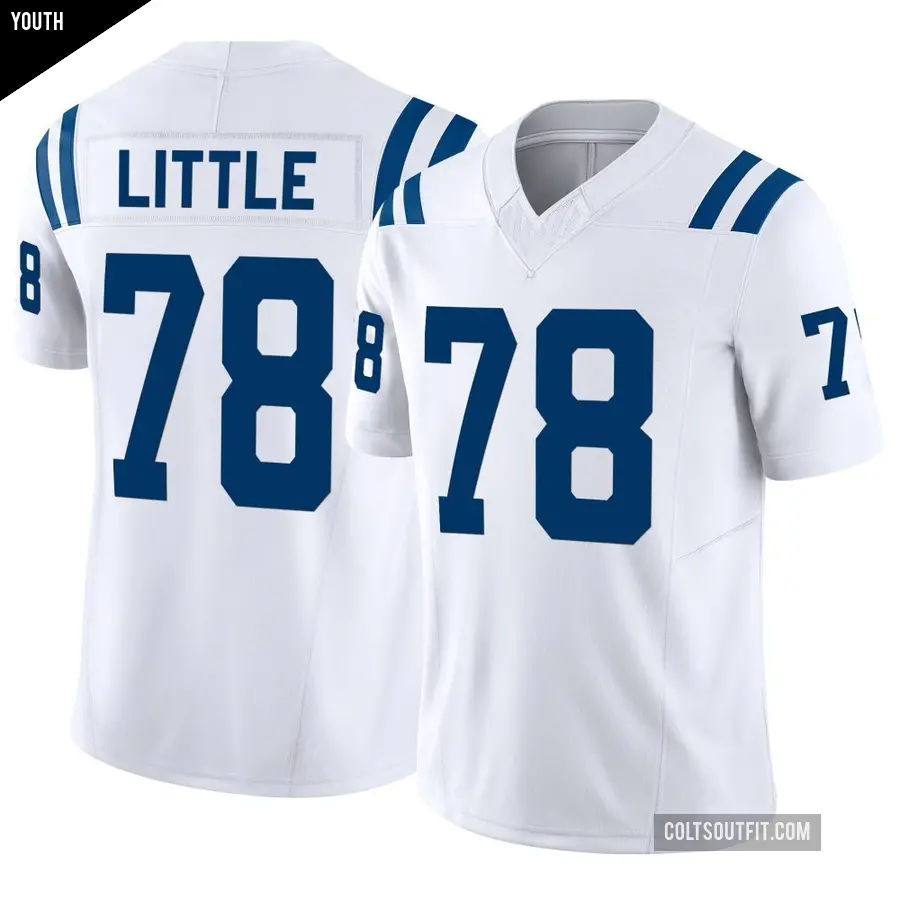 Youth Indianapolis Colts ＃78 Desmond Little White Limited Vapor F.U.S.E. Jersey